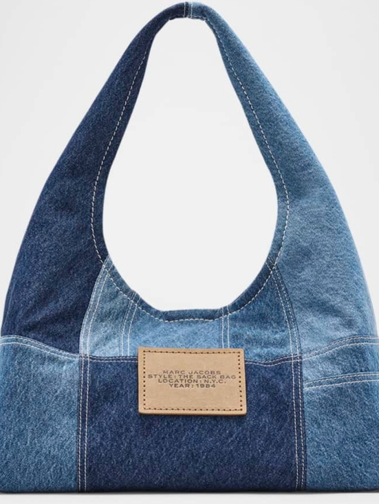 MARC JACOBS The Sack Bag in Denim - Picture 3 of 8